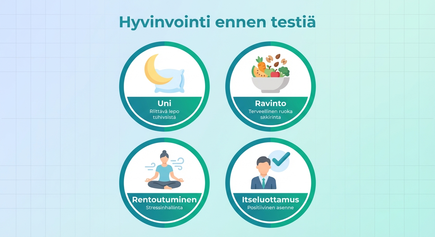 Hyvinvointi ja valmistautuminen