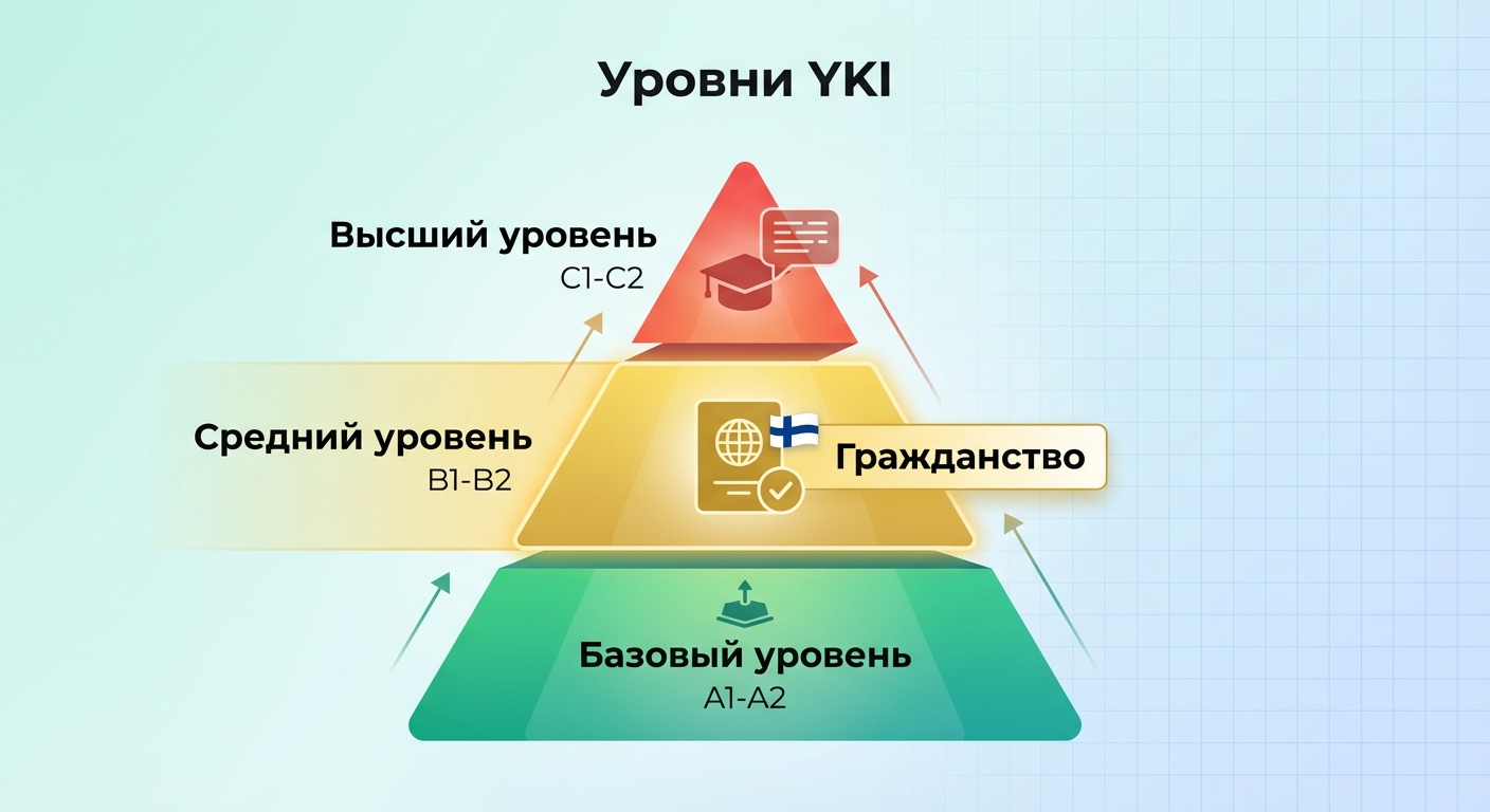 Уровни YKI экзамена